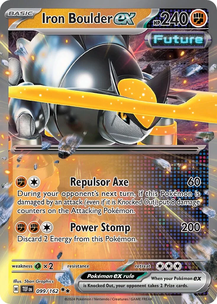 Iron Boulder ex 「TEF 099/162」「EN」