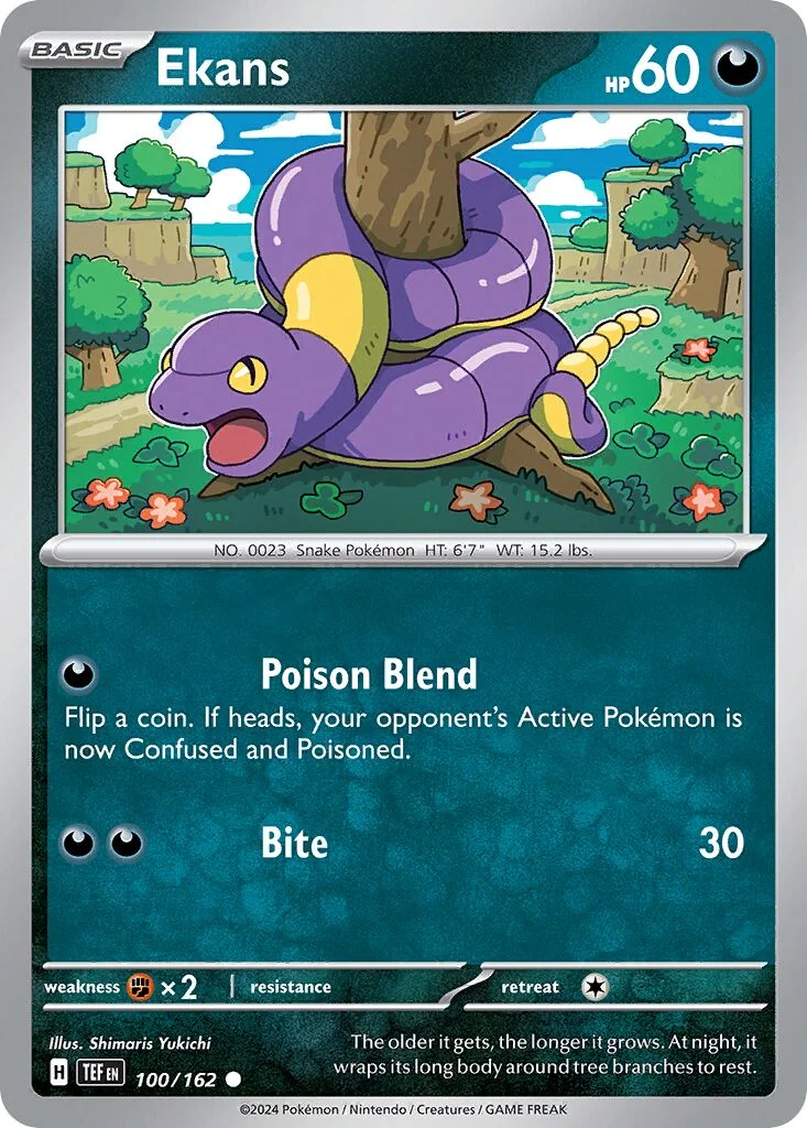Ekans 「TEF 100/162」「EN」