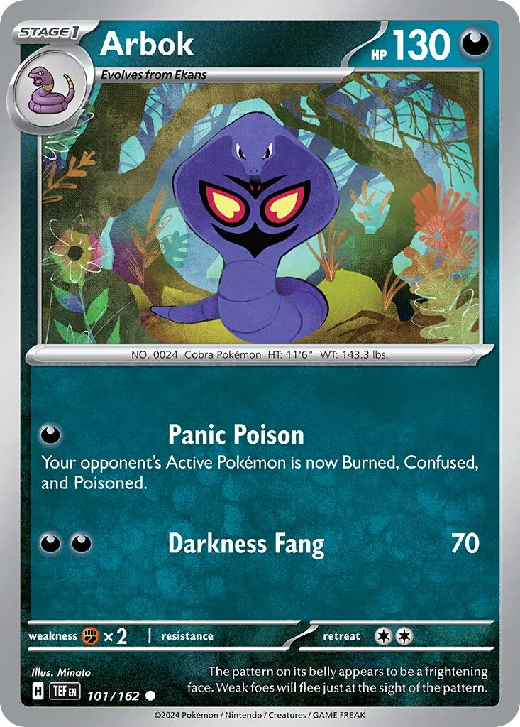 Arbok 「TEF 101/162」「EN」