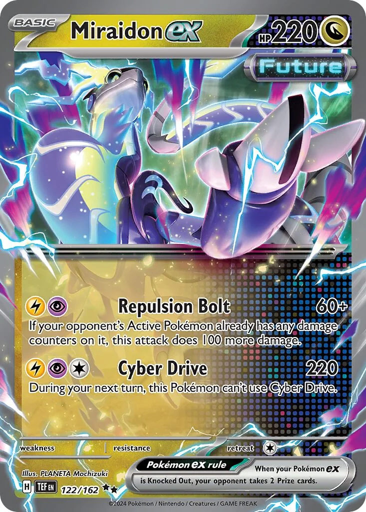 Miraidon ex 「TEF 122/162」「EN」