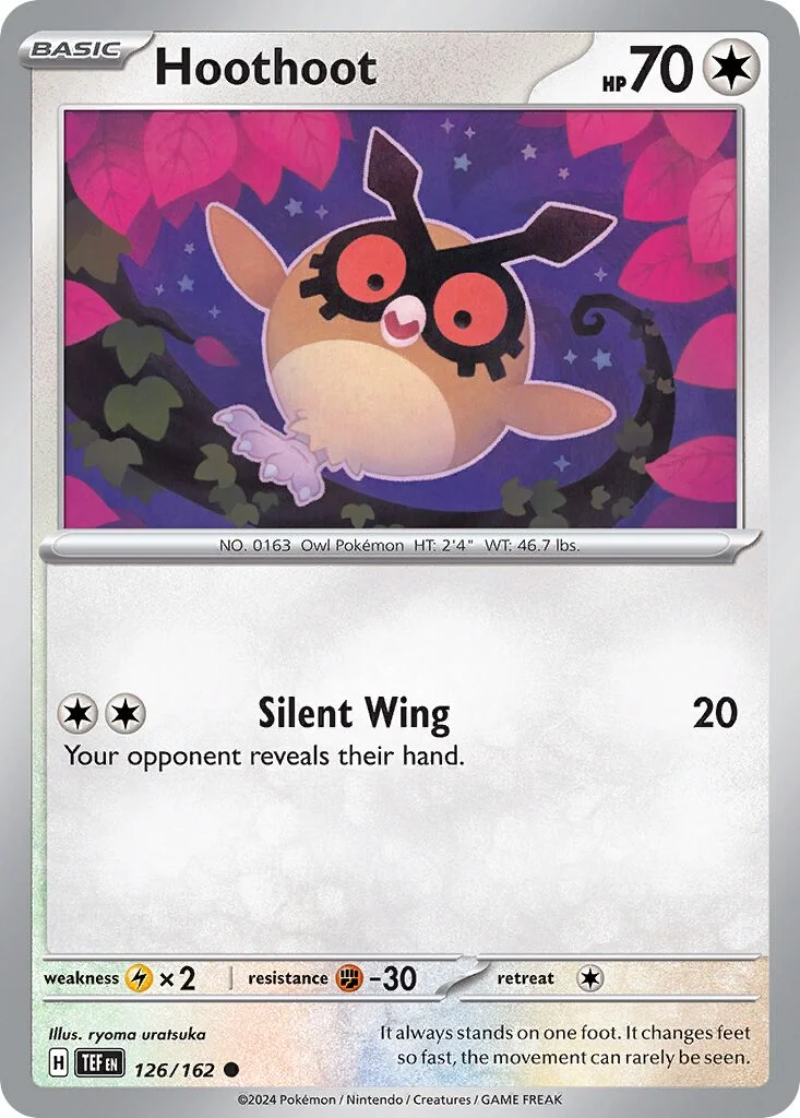 Hoothoot 「TEF 126/162」「EN」