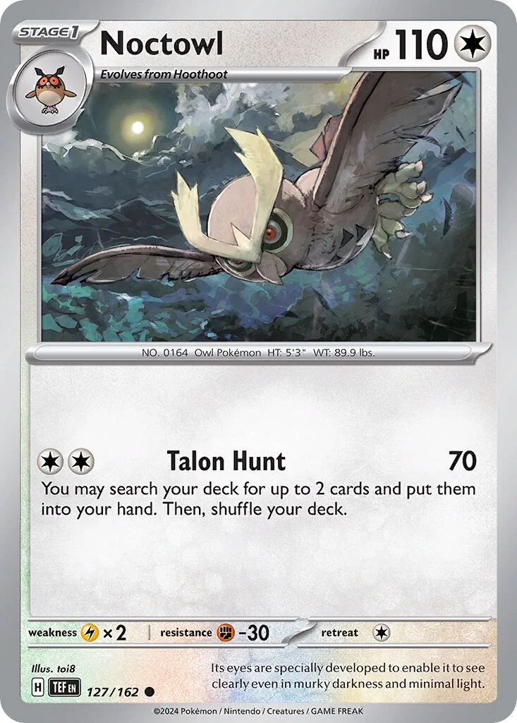 Noctowl 「TEF 127/162」「EN」