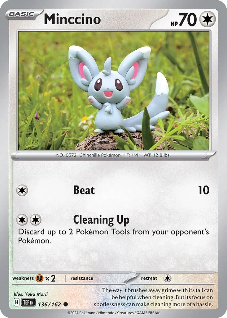 Minccino 「TEF 136/162」「EN」