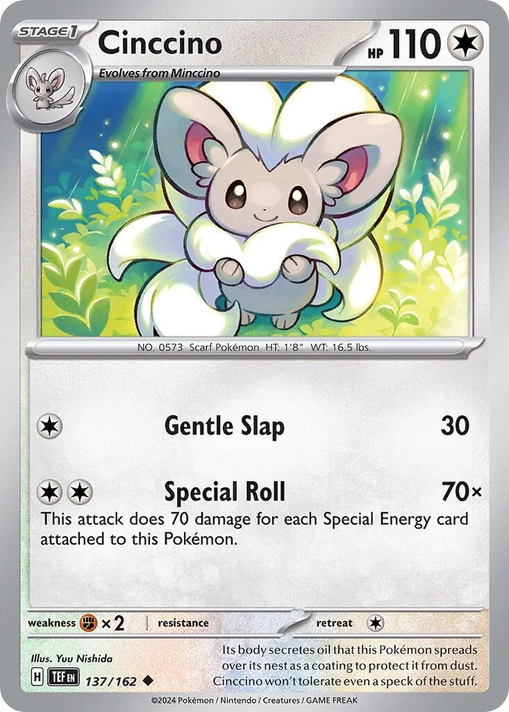 Cinccino 「TEF 137/162」「EN」
