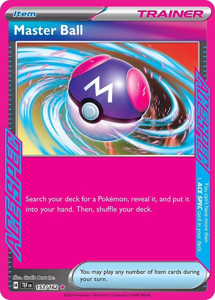Master Ball 「TEF 153/162」「EN」