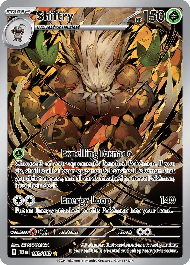 Shiftry 「TEF 163/162」「EN」