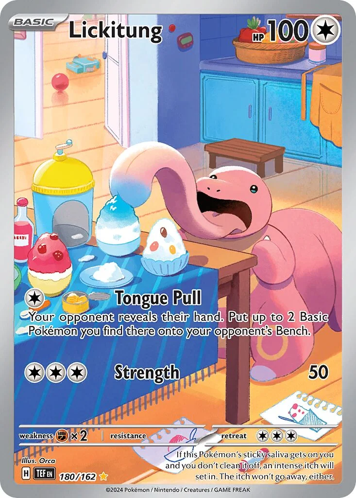Lickitung 「TEF 180/162」「EN」