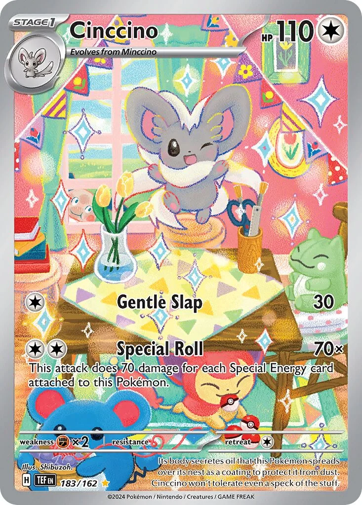 Cinccino 「TEF 183/162」「EN」