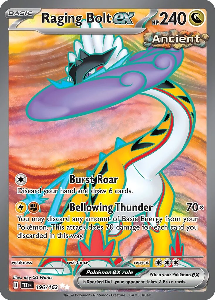 Raging Bolt ex 「TEF 196/162」「EN」