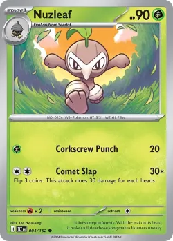 Nuzleaf #004/162 · Pokémon