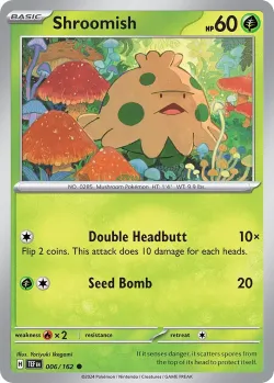 Shroomish #006/162 · Pokémon