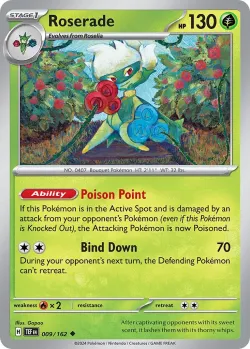 Roserade #009/162 · Pokémon