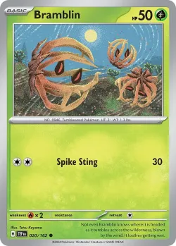 Bramblin #020/162 · Pokémon
