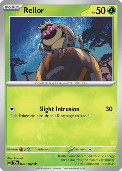 Rellor #023/162 · Pokémon