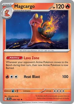 Magcargo #029/162 · Pokémon