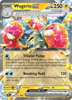 Wugtrio ex #060/162 · Pokémon