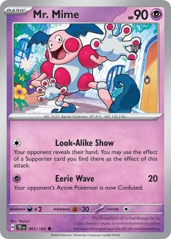 Mr. Mime #063/162 · Pokémon