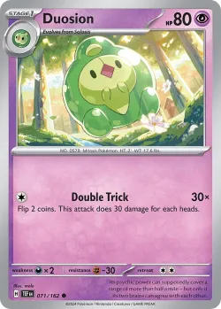 Duosion #071/162 · Pokémon