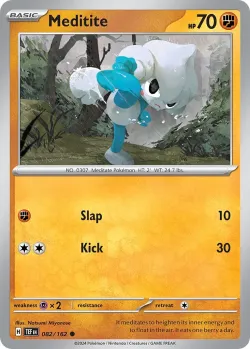Meditite #082/162 · Pokémon
