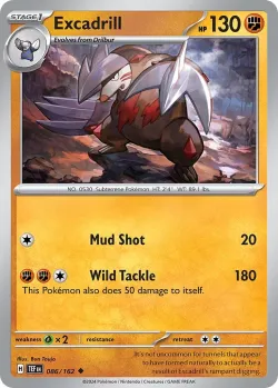 Excadrill #086/162 · Pokémon