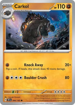 Carkol #094/162 · Pokémon
