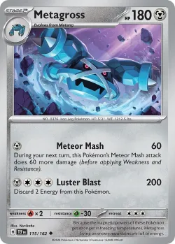 Metagross #115/162 · Pokémon
