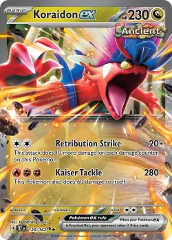 Koraidon ex #120/162 · Pokémon