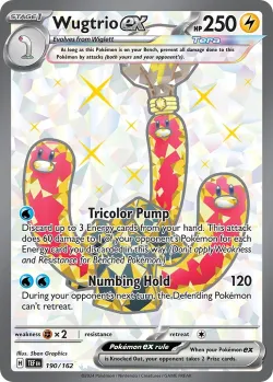 Wugtrio ex 「TEF 190/162」「EN」