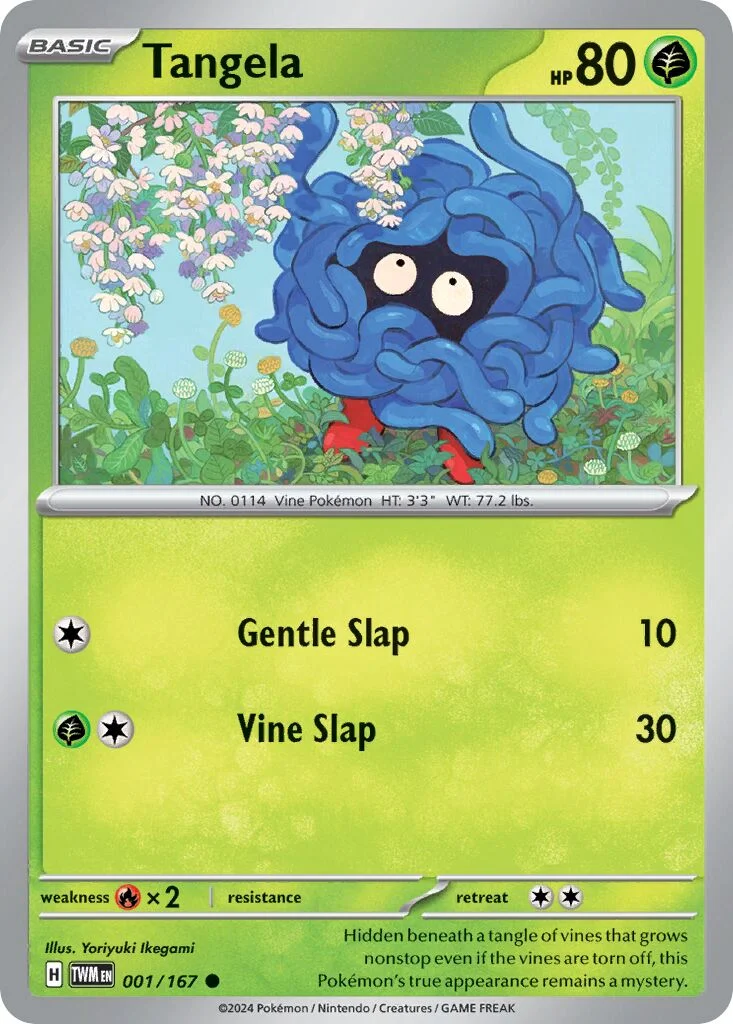Tangela 「TWM 001/167」「EN」