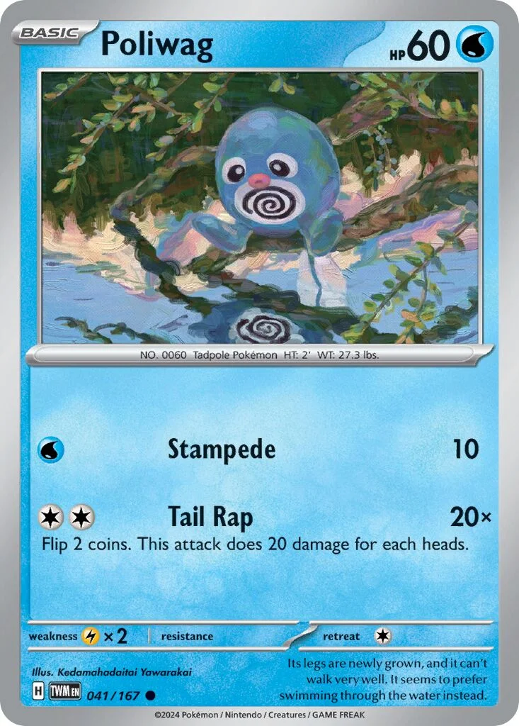 Poliwag 「TWM 041/167」「EN」