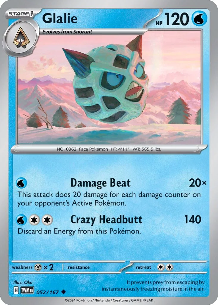 Glalie 「TWM 052/167」「EN」
