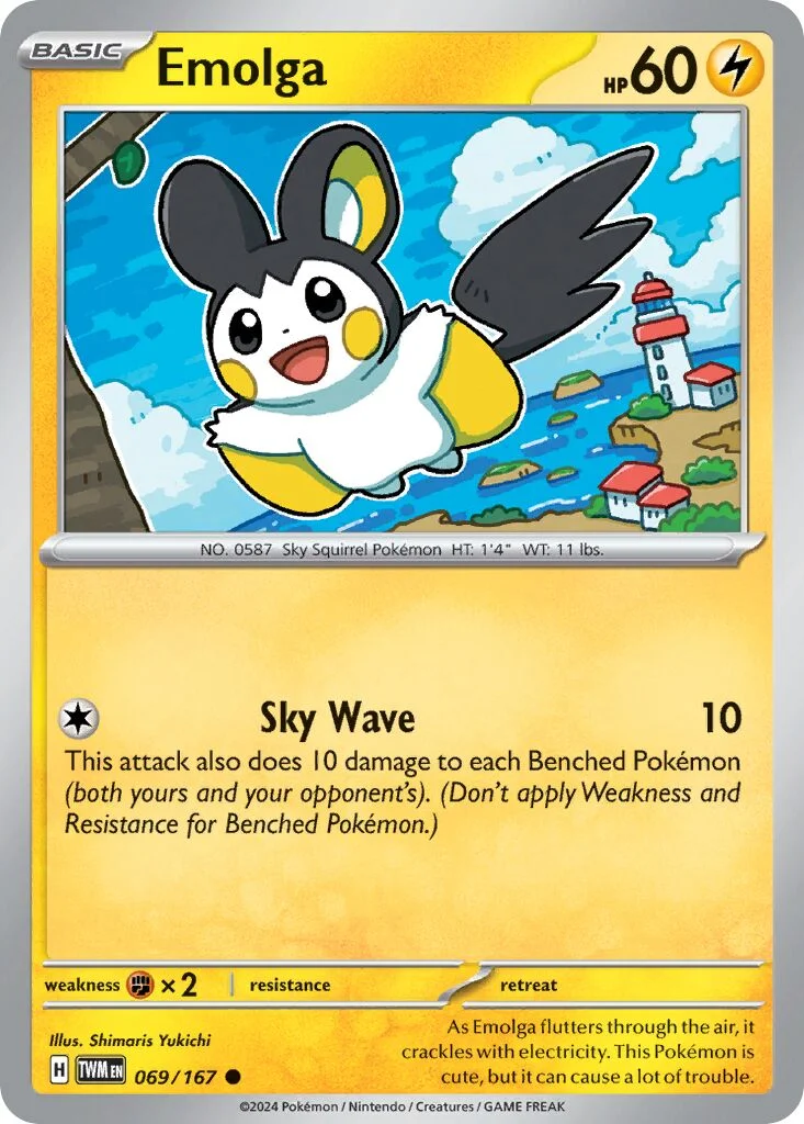 Emolga 「TWM 069/167」「EN」