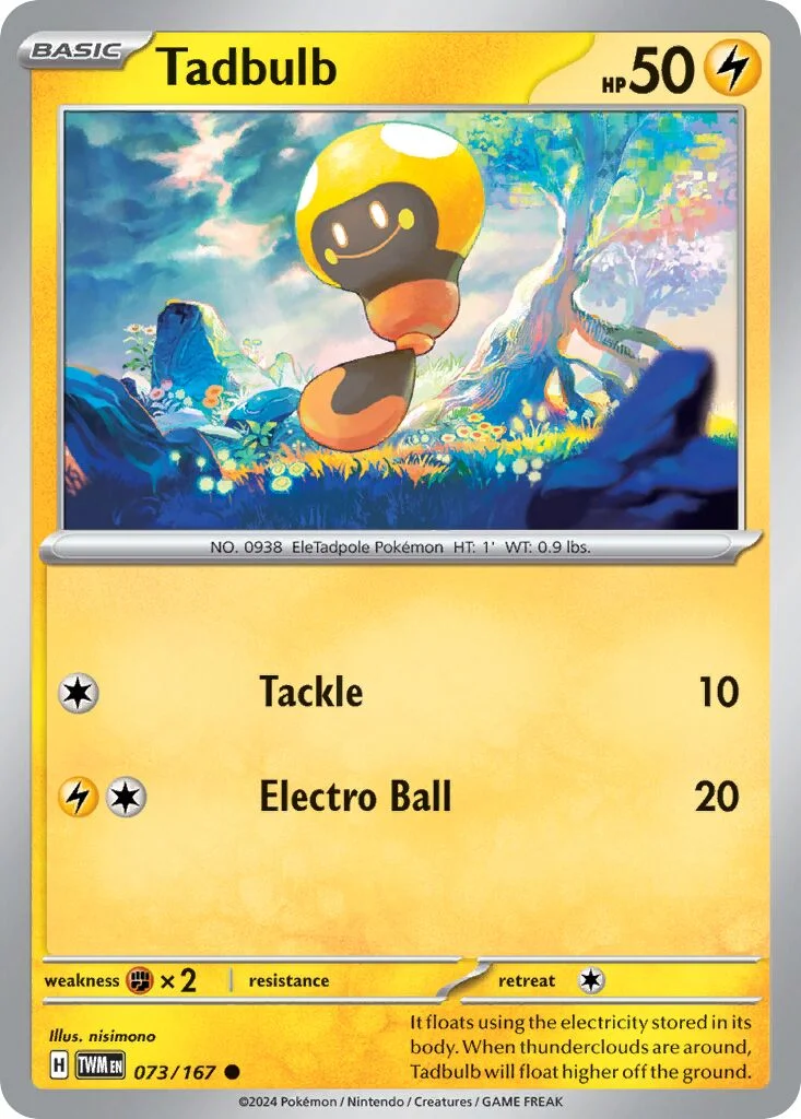 Tadbulb 「TWM 073/167」「EN」