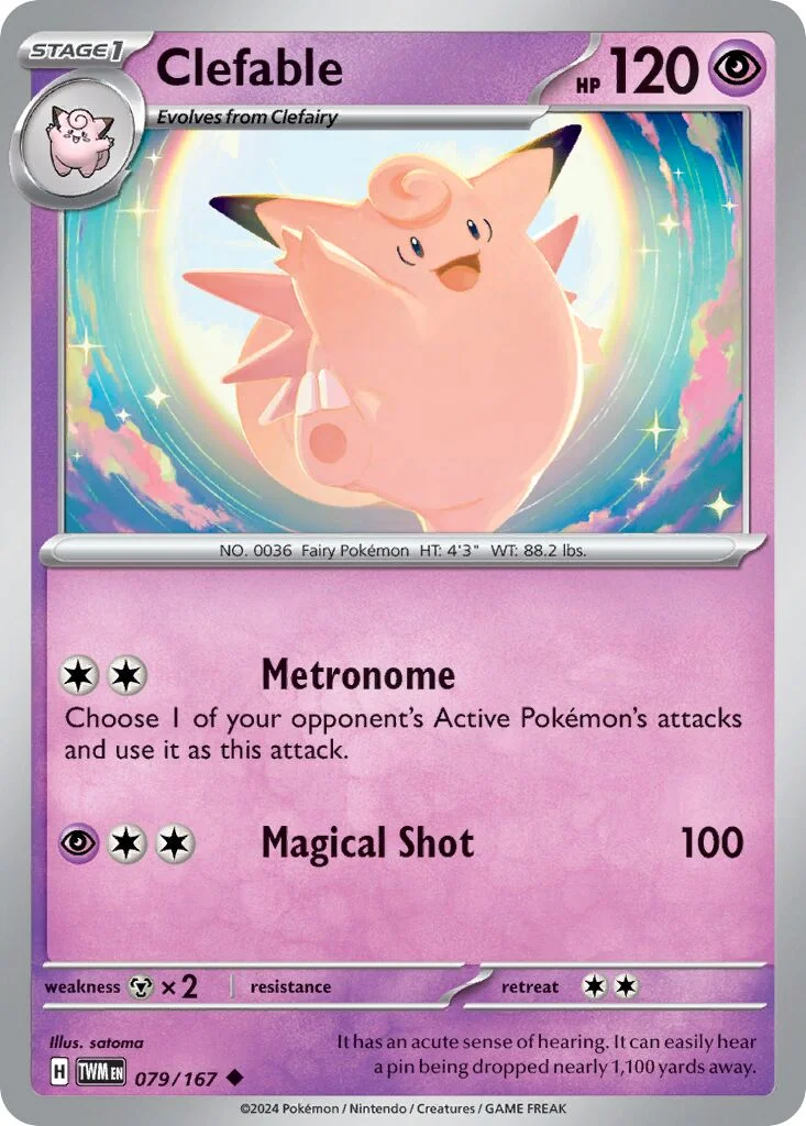 Clefable 「TWM 079/167」「EN」