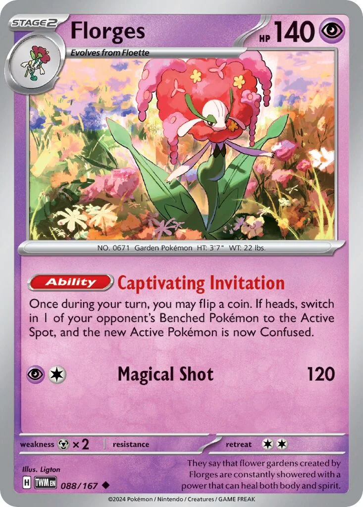 Florges 「TWM 088/167」「EN」