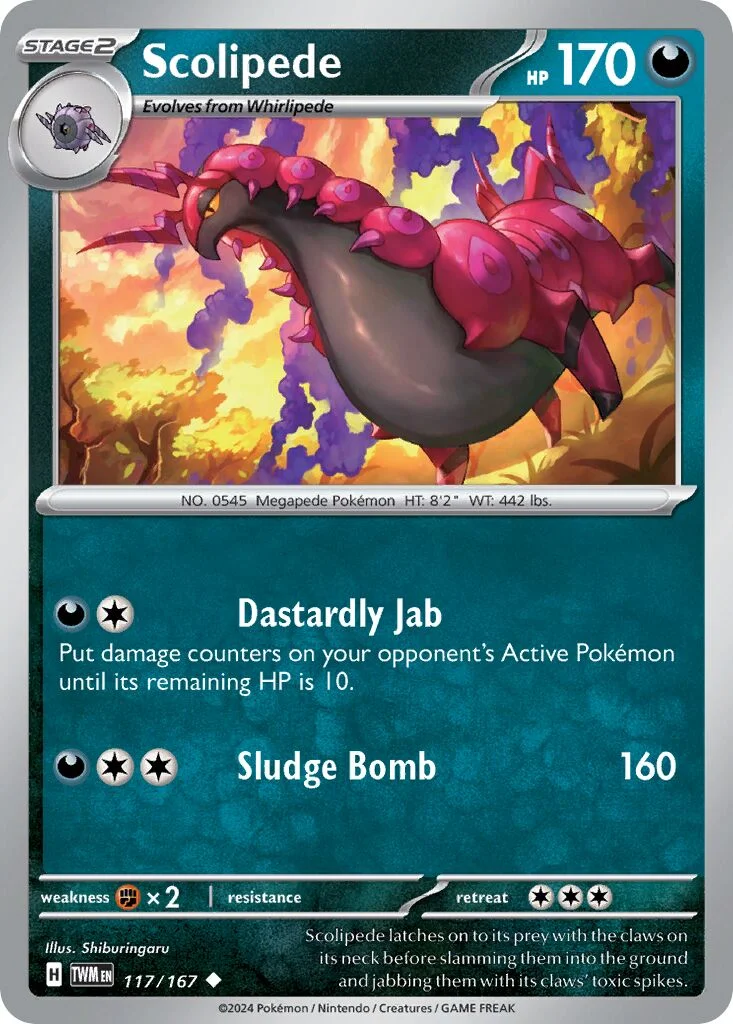 Scolipede 「TWM 117/167」「EN」