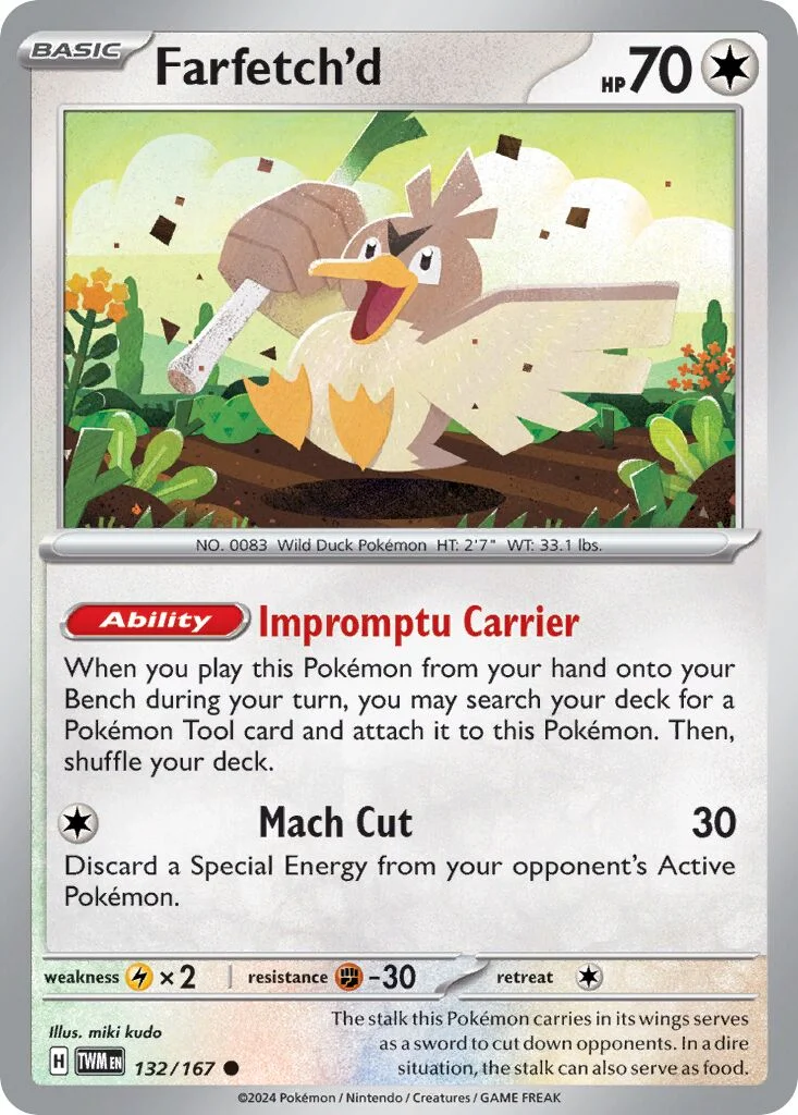Farfetch'd 「TWM 132/167」「EN」