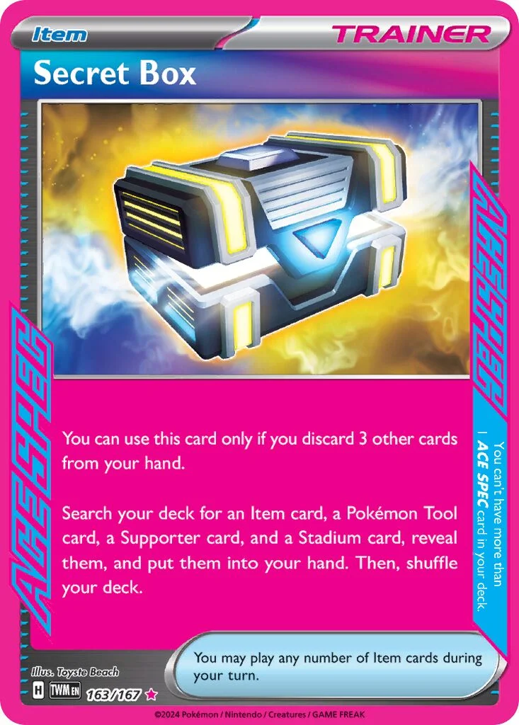Secret Box 「TWM 163/167」「EN」