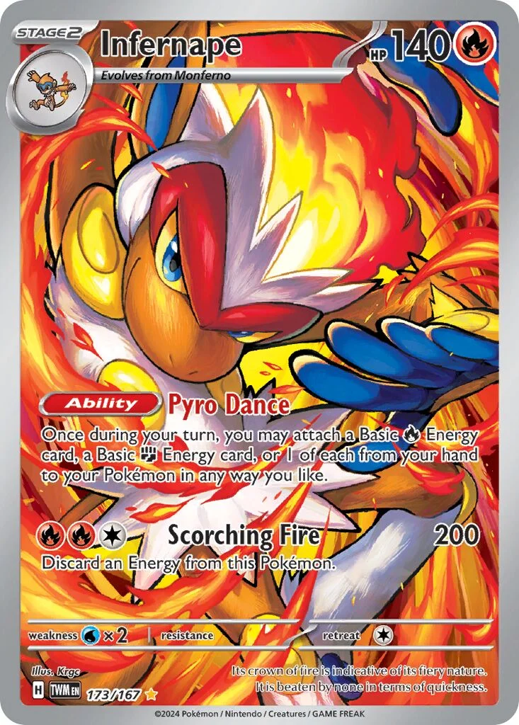 Infernape 「TWM 173/167」「EN」
