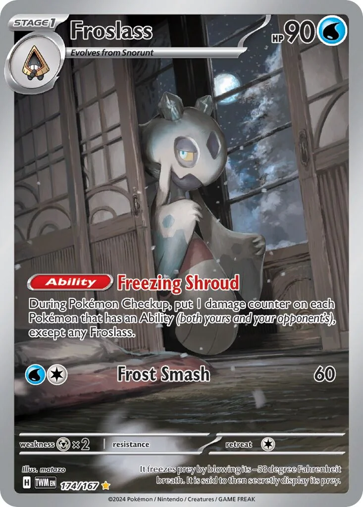Froslass 「TWM 174/167」「EN」