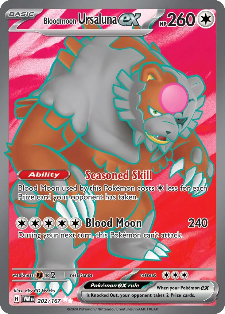Bloodmoon Ursaluna ex 「TWM 202/167」「EN」