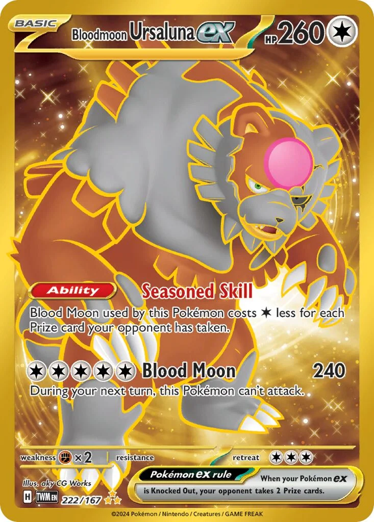 Bloodmoon Ursaluna ex 「TWM 222/167」「EN」