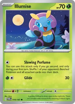 Illumise #010/167 · Pokémon