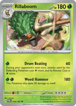 Rillaboom #016/167 · Pokémon