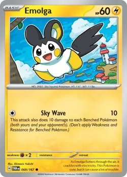 Emolga #069/167 · Pokémon