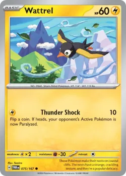 Wattrel #075/167 · Pokémon