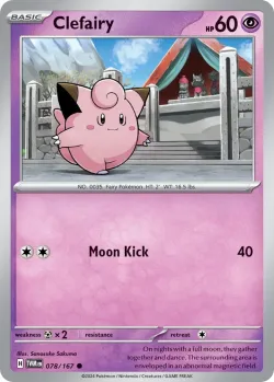 Clefairy #078/167 · Pokémon
