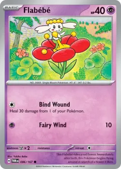 Flabébé #086/167 · Pokémon