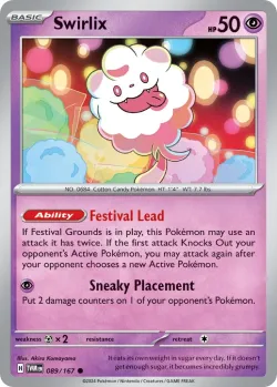 Swirlix #089/167 · Pokémon