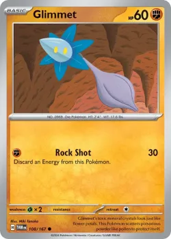 Glimmet #108/167 · Pokémon